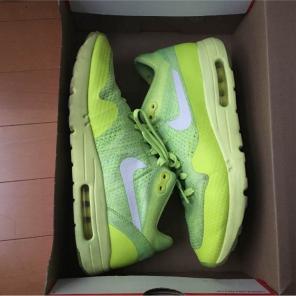 NIKE AIR MAX MODERN FLYKNIT. green black white 25.0cm NIKE AIR MAX MODERN FLYKNIT. green black white 25.0cm