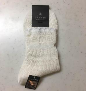 ゆうこりん様専用✴ 新品✴︎LANVAN ランバン ソックス 靴下 ホワイト