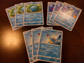 ポケモンカード ドラゴンストーム ウパー/ヌオー/ラプラス 計12枚セット
